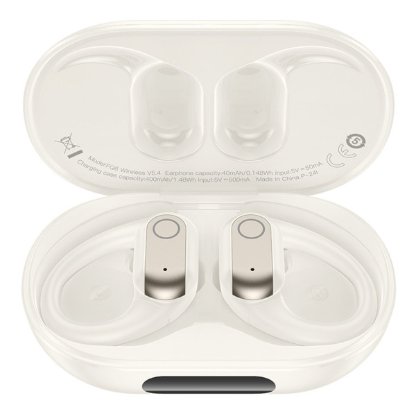 Бездротові навушники BOROFONE FQ6 Dream sound true wireless BT headset Milky White