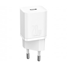 Мережевий зарядний пристрій Baseus Super Si Quick Charger 1C 20W EU White