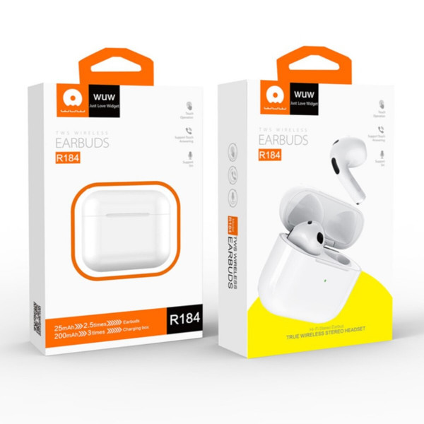 Бездротові навушники WUW-R184 white