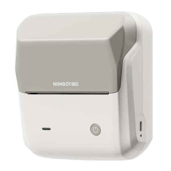 Термопринтер для друку наклейок NIIMBOT B31 Grey