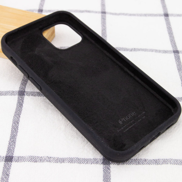 Чохол для смартфона Silicone Full Case AA Open Cam for Apple iPhone 15 Pro Max 14,Black
