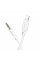 Аудіокабель BOROFONE BL18 iP silicone digital audio conversion cable White