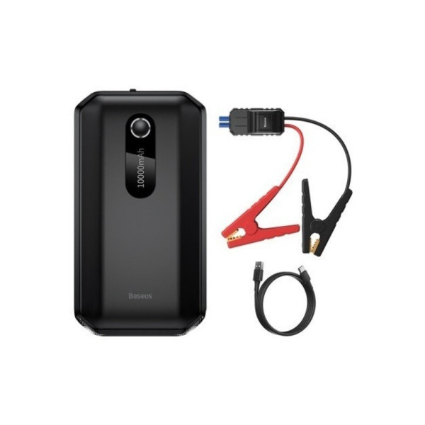 Автомобільний пуско-зарядний пристрій Baseus Super Energy Air Car Jump Starter（10000mAh) Black