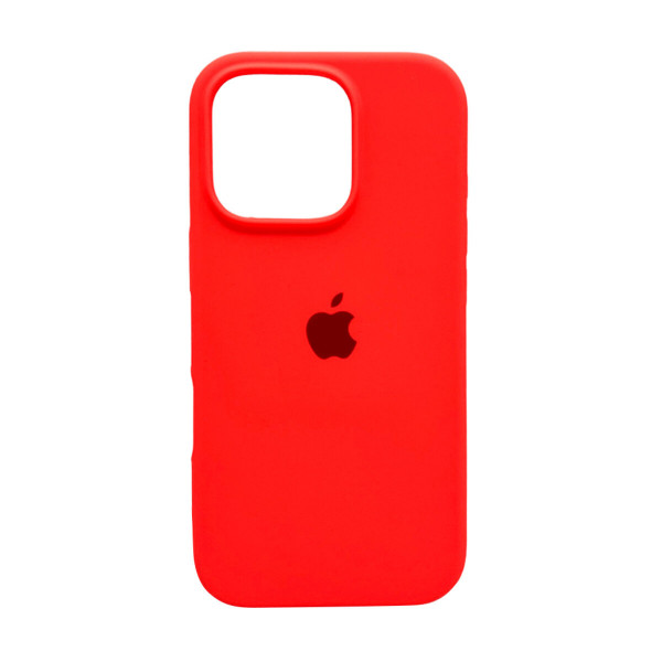 Чохол для смартфона Silicone Full Case AA Open Cam for Apple iPhone 16 Pro 43,Berry Red