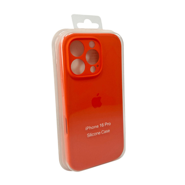 Чохол для смартфона Silicone Full Case AA Camera Protect for Apple iPhone 16 Pro 2,Apricot