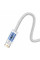 Кабель Baseus Dynamic Series Fast Charging Data Cable USB to iP 2.4A 2m White