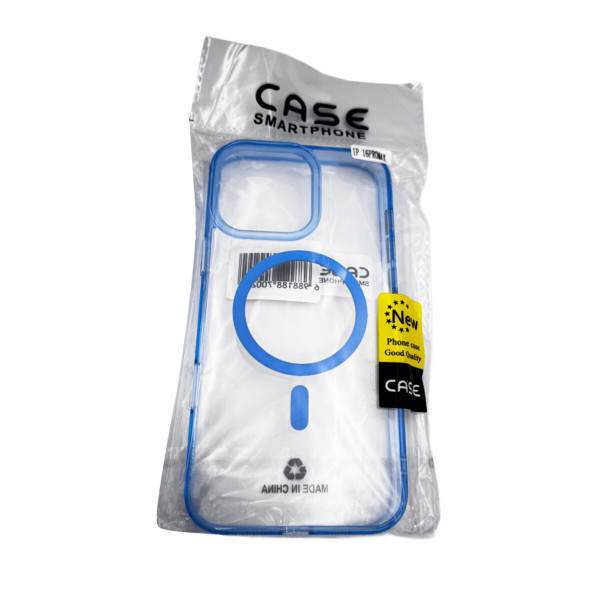 Чохол для смартфона Cosmic Acrilyc Colorful Mag for Apple iPhone 16 Pro Light Blue