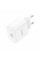 Мережевий зарядний пристрій HOCO C76A Pro Majestic single port PD30W charger White