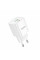 Мережевий зарядний пристрій HOCO C147A Charm PD20W+QC3.0 charger (EU) White