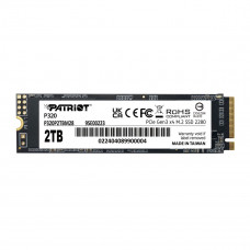 Накопичувач SSD M.2 Patriot P320 2TB NVMe 2280 Gen3.0 x4 3D TLC