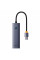 USB-хаб Baseus UltraJoy Series 4-Port HUB Space Grey（USBA to USB3.0*4）