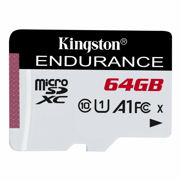Карта пам'яті microSDXC (UHS-1 U1) Kingston Endurance 64Gb class 10 А1 (R95MB/s, W30MB/s)