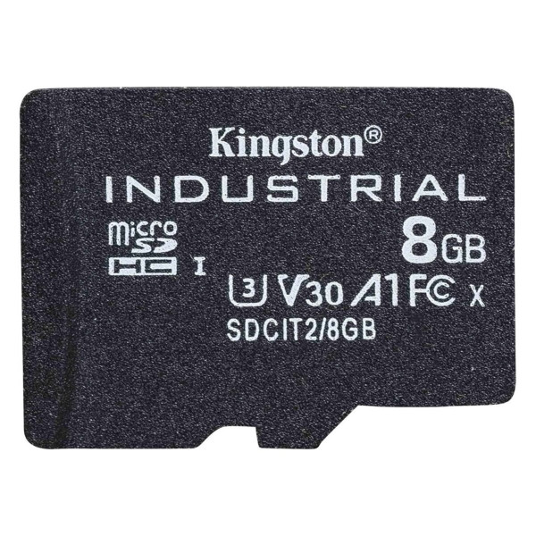 microSDHC (UHS-1 U3) Kingston Industrial 8Gb class 10 V30 А1