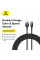 Кабель Baseus Discolor Series Fast Charging Cable USB to USB-C 100W 1m Cluster Black