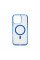 Чохол для смартфона Cosmic Acrilyc Colorful Mag for Apple iPhone 16 Pro Light Blue