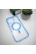 Чохол для смартфона Cosmic Acrilyc Colorful Mag for Apple iPhone 16 Pro Light Blue