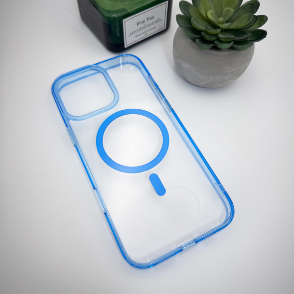 Чохол для смартфона Cosmic Acrilyc Colorful Mag for Apple iPhone 16 Pro Light Blue