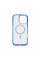 Чохол для смартфона Cosmic Acrilyc Colorful Mag for Apple iPhone 16 Pro Light Blue