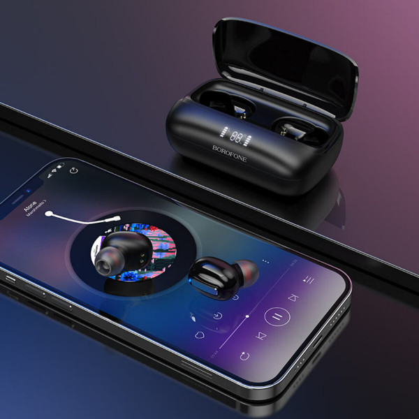 Бездротові навушники BOROFONE BE55 Perfect wireless BT headset Black