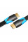 Кабель Vention Flat HDMI v2.0 Cable Плоский 1.5M Black (VAA-B02-L150)