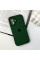 Чохол для смартфона Silicone Full Case AA Camera Protect for Apple iPhone 16 40,Atrovirens