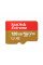 Карта пам'яті microSDXC (UHS-1 U3) SanDisk Extreme For Action Cams and Drones A2 128Gb class 10 V30 (R190MB/s,W90MB/s) (adapter)