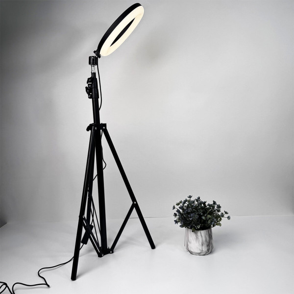 Кільцева лампа NNM-20 (20см) + штатив 2,1м