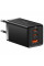 Мережевий зарядний пристрій з кабелем Baseus GaN5 Pro Fast Charger 2C+U 65W  EU  Black(Baseus Xiaobai charging Cable Type-C  to Type-C 100W)
