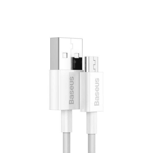 Кабель Baseus Superior Series Fast Charging Data Cable USB to Micro 2A 1m White