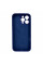 Чохол для смартфона Silicone Full Case AA Camera Protect for Apple iPhone 16 Pro 39,Navy Blue