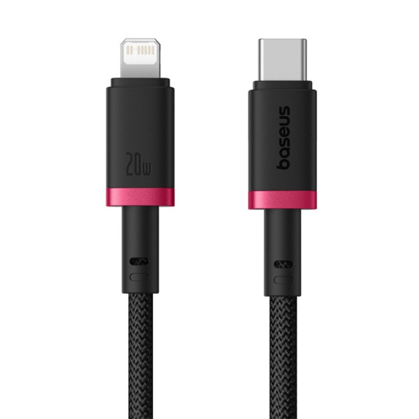 Кабель Baseus Dura Series Fast Charging Cable Type-C to iP 20W 1m Grey+Black