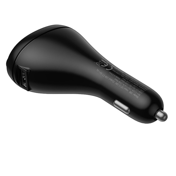 АЗП з FM-модулятором HOCO E88 Star 35W(2C) cigarette lighter car BT FM transmitter Black