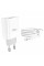 Мережевий зарядний пристрій з кабелем HOCO C80A Rapido PD20W+QC3.0 charger set (Type-C TO Type-C)(EU) White