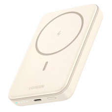Зовнішній акумулятор UGREEN PB561 10000mAh MIni Magnetic Wireless 20W