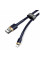 Кабель Baseus cafule Cable USB For iP 2.4A 1m Gold+Blue