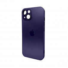 Чохол для смартфона AG Glass Matt Frame Color Logo for Apple iPhone 15 Deep Purple