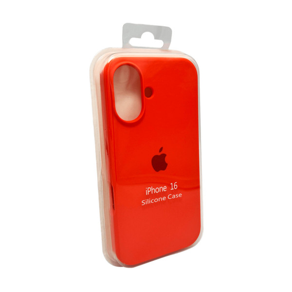 Чохол для смартфона Silicone Full Case AA Open Cam for Apple iPhone 16 2,Apricot