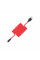 Кабель HOCO X21 USB to iP 2A, 1m, silicone, TPE connectors, Black+Red