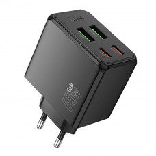 Мережевий Зарядний Пристрій Hoco CS19A 2USB-C/2USB PD/QC 65W