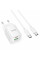Сетевое Зарядное Устройство Hoco C147A 1USB-C/1USB PD/QC 20W+Type-C to Type-C