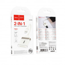 Переходник Hoco UA40A 2-in-1 Card Reader Type-C
