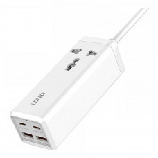 Сетевое Зарядное Устройство LDNIO SC1418 Power Strip PD/QC 65W