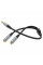 Audio Splitter  Hoco UPA21 2-in-1 3.5 male to 2 female