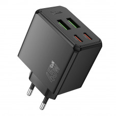 Мережевий Зарядний Пристрій Hoco CS18A 2USB-C/2USB PD/QC 45W