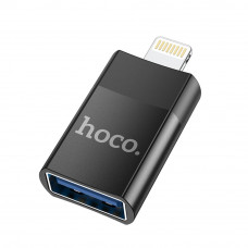 Переходник Hoco UA17 iP Male to USB female USB2.0 adapter