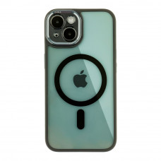 Чехол TPU+PC+Metal Calais with MagSafe для iPhone 15
