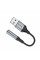 Переходник Hoco LS36 Sound Card USB to AUX 3.5mm (female) 12cm