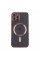 Чехол TPU Metallic Full Camera with Magsafe для iPhone 12 Pro