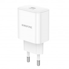 Мережевий Зарядний Пристрій Borofone BA81A 1USB-C PD/QC 20W