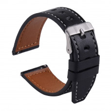 Ремешок Универс 22mm Leather strap with straight tip для Samsung/Amazfit/Huawei
